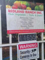 Redland Ranch food