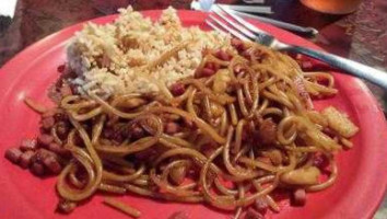 Crazy Fire Mongolian Grill food