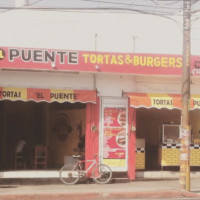 El Puente Tortas & Burgers food