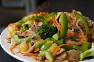 Huhot Mongolian Grill food