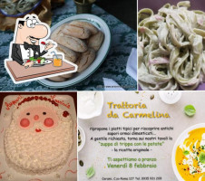 Trattoria Da Carmelina food