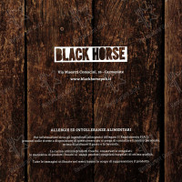 Black Horse Pub food