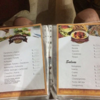 La Casona Srl menu