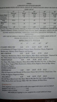 Cassano's Pizza And Subs menu