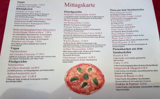 Wassermühle Wardenburg menu