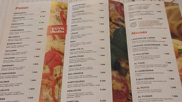 Pizzaria Vera Italia menu