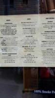 Hole In The Wall Barbecue menu