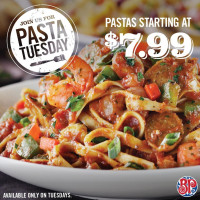 Boston Pizza food