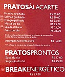 Ibis Copacabana Restaurante - Hotel Ibis Copacabana menu