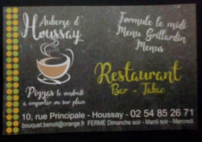 Auberge D'houssay food