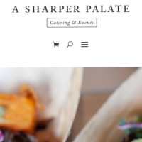 A Sharper Palate Catering Events food