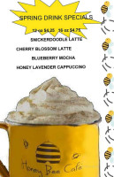 Honey Bee Cafe menu
