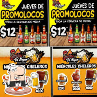 El Negro El Señor De Las Alitas Snack Beer food