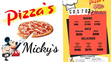Micky's Pizza food