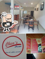 Chico's Pizzas inside
