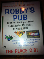 Robby's Pub menu