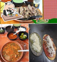 Los Arroyo Barbacoa food