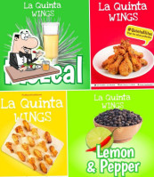 La Quinta Wings food