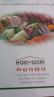 Hoki Sushi food