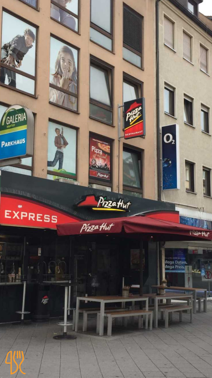 Pizza Hut en Nürnberg Carta