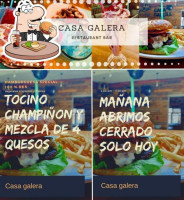 Casa Galera food