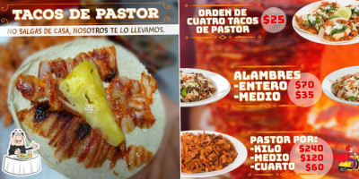 Tacos De Pastor Chilapa food