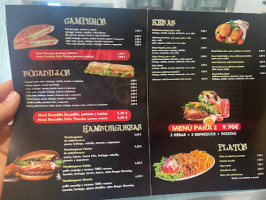 Sultan Doener Kebab menu