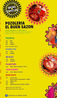 Pozoleria El Buen Sazon menu