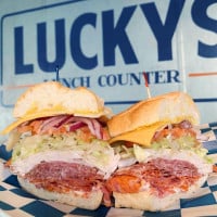 Lucky's Lunch Counter food