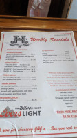 J J's Burgers Beer menu