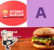 Attomic Burguer food