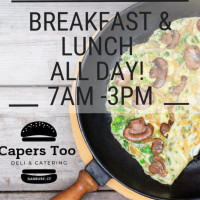 Capers Too Eatery Danbury Ct food