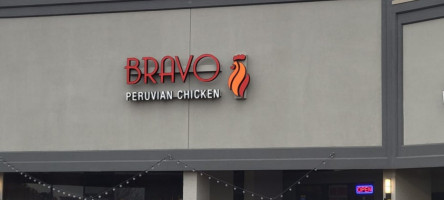 Bravo Peruvian Chicken inside