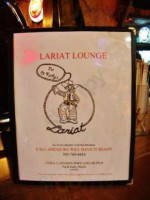 The Lariat Lounge menu