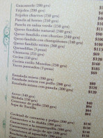 Los Gavilanes menu