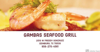 Gambas Mexican Seafood Grill food