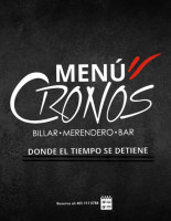 Cronos menu