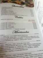 El Guero Mariscos Y Cortes Finos menu