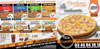 Pizza Crousty Saint Germer De Fly food