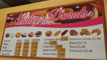 Shelley's Donuts food