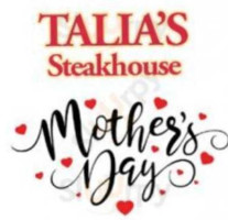 Talia's Steakhouse And food