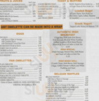 Good Eats Diner menu