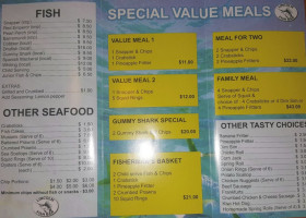 Lincoln Fish And Chips menu