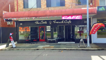 The Little French Cafe outside