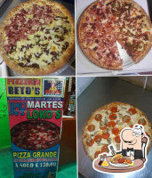 Pizzería Beto food
