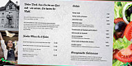 Alpenblick Pizzeria menu