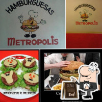 Hamburguesas Metropolis food