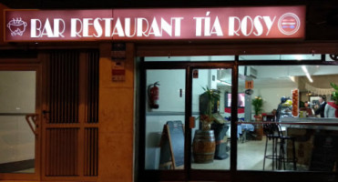 Bar Restaurant Tia Rosy food