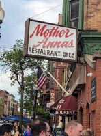 Mother Anna's Boston-north End menu