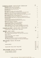 la cascade menu